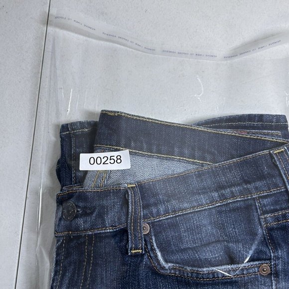 7 For All Mankind Jeans Women's 30 Blue Medium Wash Boot Cut Jeans - Picture 11 of 11